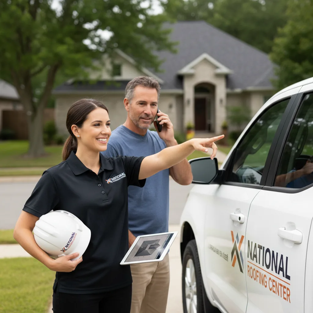 National Roofing Center customer support in Lewisville